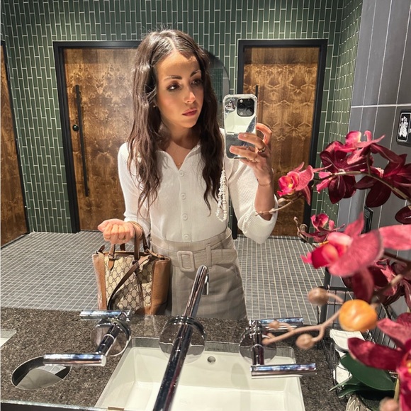 Maje Plaid Skirt - Picture 5 of 5